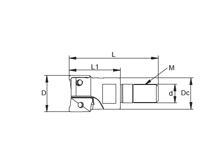 TEA-Square Shoulder Face Milling Cutter